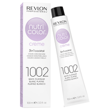 Load image into Gallery viewer, Revlon Professional Nutri Color Creme - 1002 White Platinum 100ml and 240ml
