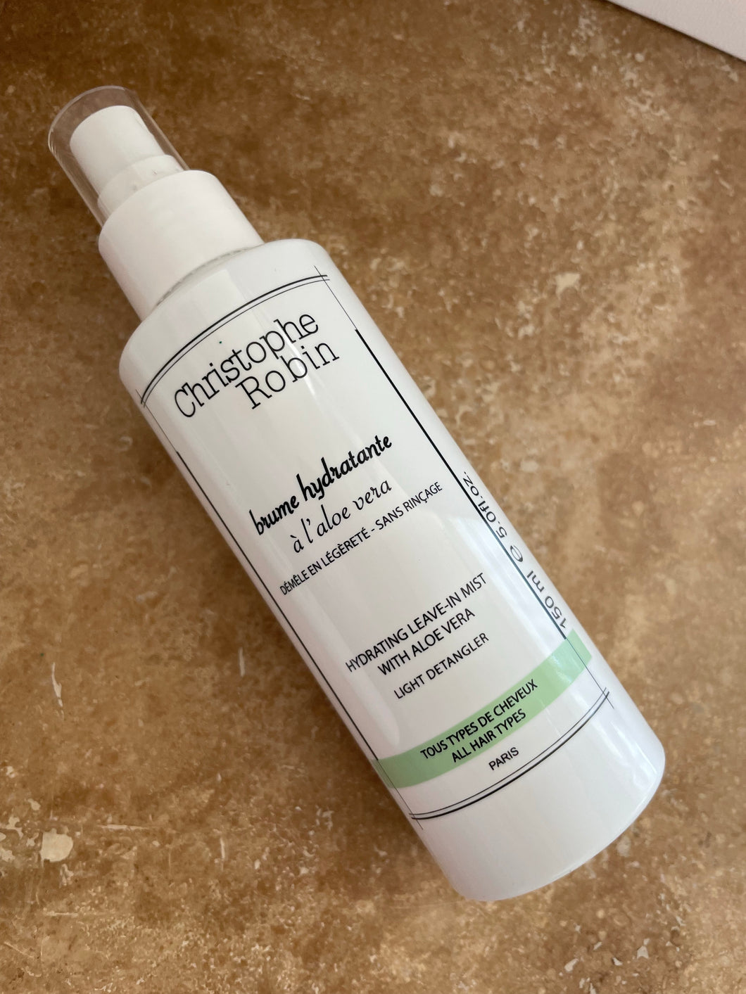 Christophe Robin hydrating leave - in mist with Aloe Vera