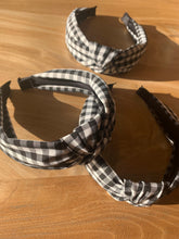 Load image into Gallery viewer, Hair x Play by Allure Gingham headband
